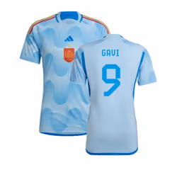 2022-2023 Spain Away Shirt (Gavi 9) - L
