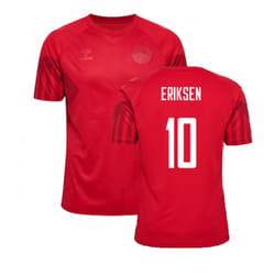2022-2023 Denmark Home Jersey (Eriksen 10) - XL