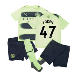 2022-2023 Man City Third Mini Kit (FODEN 47) - 2-3 Years