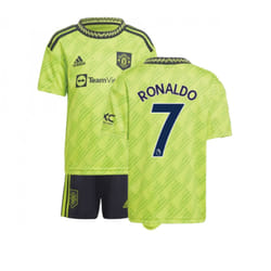 2022-2023 Man Utd Third Mini Kit (RONALDO 7) - 2-3 Years