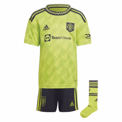 2022-2023 Man Utd Third Mini Kit (RONALDO 7) - 2-3 Years