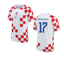 2022-2023 Croatia Home Shirt (MANDZUKIC 17) - M