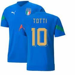2022-2023 Italy Player Training Jersey (Blue) (TOTTI 10) - S