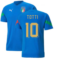 2022-2023 Italy Player Training Jersey (Blue) (TOTTI 10) - S