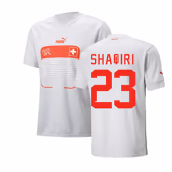 2022-2023 Switzerland Away Shirt (Shaqiri 23) - M