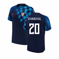 2022-2023 Croatia Away Shirt (Gvardiol 20) - S