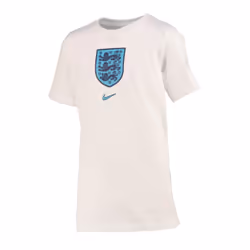 2022-2023 England Crest Tee (White) - Kids (Rice 4) - XSB