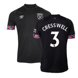 2022-2023 West Ham Away Shirt (Kids) (CRESSWELL 3) - LB