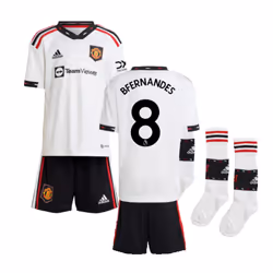 2022-2023 Man Utd Away Mini Kit (B  FERNANDES 8) - 18-24 Months