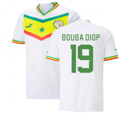 2022-2023 Senegal Home Shirt (BOUBA DIOP 19) - M