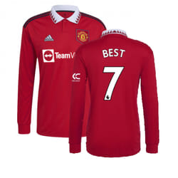 2022-2023 Man Utd Long Sleeve Home Shirt (BEST 7) - M