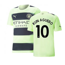 2022-2023 Man City Third Shirt (KUN AGUERO 10) - M