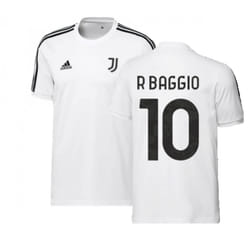 2022-2023 Juventus DNA 3S Tee (White) (R BAGGIO 10) - XXL