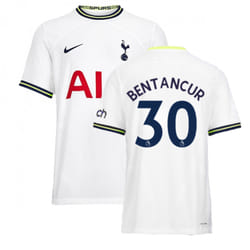 2022-2023 Tottenham Vapor Home Shirt (BENTANCUR 30) - S