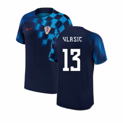 2022-2023 Croatia Away Shirt (Vlasic 13) - S