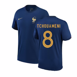 2022-2023 France Home Shirt (TCHOUAMENI 8) - XXL