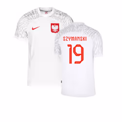 2022-2023 Poland Home Shirt (Szymanski 19) - XXL