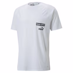 2022-2023 Man City Casuals Tee (White) (J ALVAREZ 19) - XL