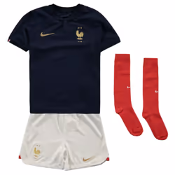 2022-2023 France Home Little Boys Mini Kit (Varane 4) - SB
