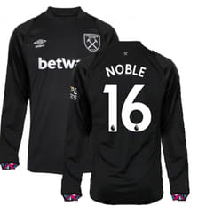 2022-2023 West Ham Long Sleeve Away Shirt (NOBLE 16) - 3XL
