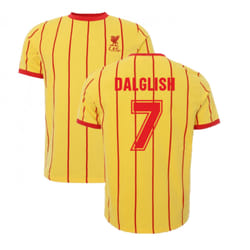 Liverpool Heritage 1982 Yellow Away Tee (DALGLISH 7) - XL
