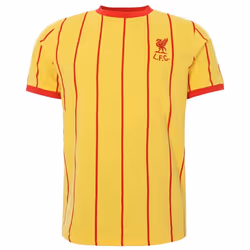 Liverpool Heritage 1982 Yellow Away Tee (DALGLISH 7) - XXL