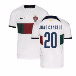 2022-2023 Portugal Away Shirt (JOAO CANCELO 20) - 3XL