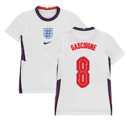 2020-2021 England Home Nike Football Shirt (Kids) (GASCOIGNE 8) - MB