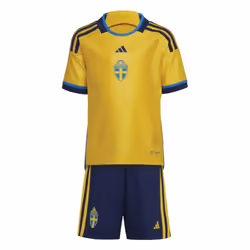 2022-2023 Sweden Home Mini Kit (IBRAHIMOVIC 10) - 18-24 Months