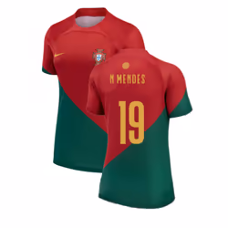 2022-2023 Portugal Home Shirt (Ladies) (N Mendes 19) - XL