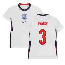 2020-2021 England Home Nike Football Shirt (Kids) (PEARCE 3) - SB