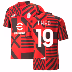 2022-2023 AC Milan Pre-Match Jersey (Red) (THEO 19) - L