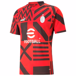 2022-2023 AC Milan Pre-Match Jersey (Red) (THEO 19) - L