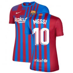 2021-2022 Barcelona Womens Home Shirt (MESSI 10) - M