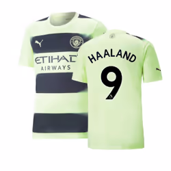 2022-2023 Man City Third Shirt (HAALAND 9) - M