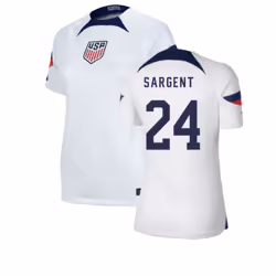 2022-2023 USA Home Shirt (Ladies) (SARGENT 24) - L