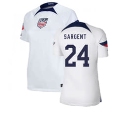 2022-2023 USA Home Shirt (Ladies) (SARGENT 24) - L