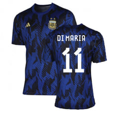 2022-2023 Argentina Pre-Match Shirt (Blue) (DI MARIA 11) - 3XL