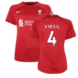 2022-2023 Liverpool Womens Home (VIRGIL 4) - XS