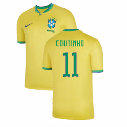 2022-2023 Brazil Home Shirt (COUTINHO 11) - XL