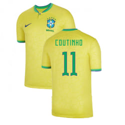 2022-2023 Brazil Home Shirt (COUTINHO 11) - XL