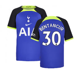 2022-2023 Tottenham Away Shirt (Kids) (BENTANCUR 30) - SB
