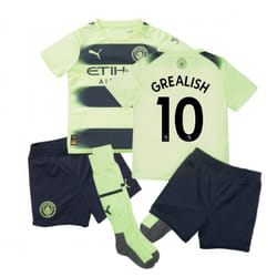 2022-2023 Man City Third Mini Kit (GREALISH 10) - 2-3 Years