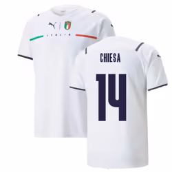 2021-2022 Italy Away Shirt (CHIESA 14) - XXL