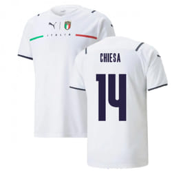 2021-2022 Italy Away Shirt (CHIESA 14) - XXL