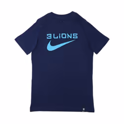 2022-2023 England Three Lions Tee (Navy) - Kids (Rashford 11) - MB