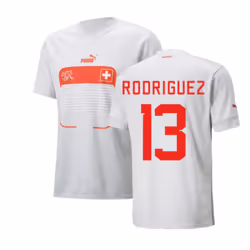 2022-2023 Switzerland Away Shirt (Rodriguez 13) - M