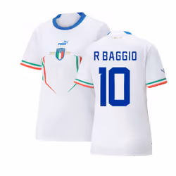 2022-2023 Italy Away Shirt (Ladies) (R BAGGIO 10) - XS