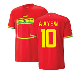 2022-2023 Ghana Away Shirt (A AYEW 10) - M