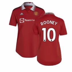 2022-2023 Man Utd Home Shirt (Ladies) (ROONEY 10) - XS